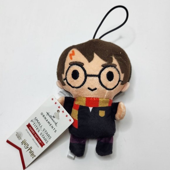 Hallmark Wizarding World HARRY POTTER Small Stars Plush Ornament New Gift Toy 4" - Picture 1 of 7